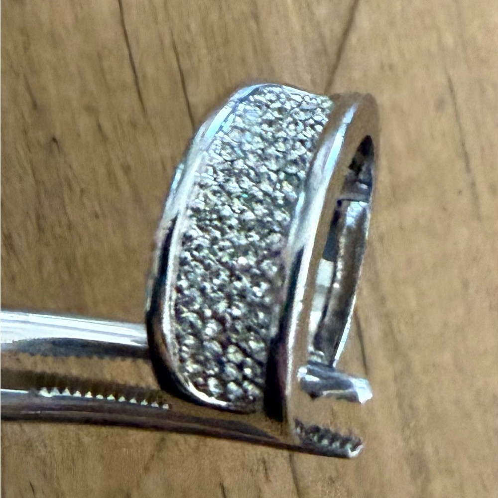 Stainless steel Women's cocktail Ring 5
